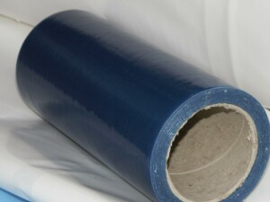 Selbstklebende Schutzfolie (blau) 500 mm x 100 mm