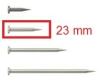 Elektrodenspitzen ohne Teflonisolation 23 mm