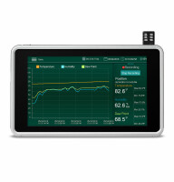 EXTECH RH550 - Feuchte-/Temperatur-Diagrammrecorder mit Touchscreen